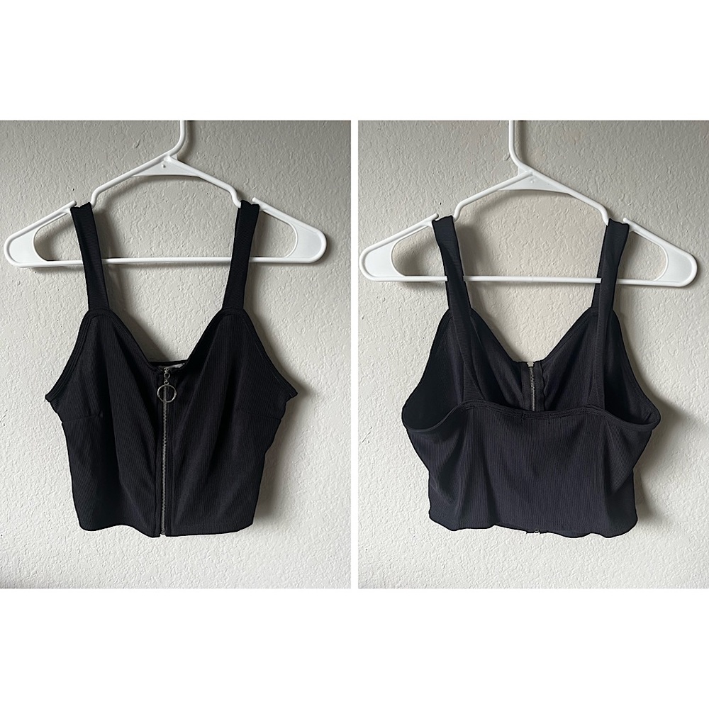 Black Crop Top